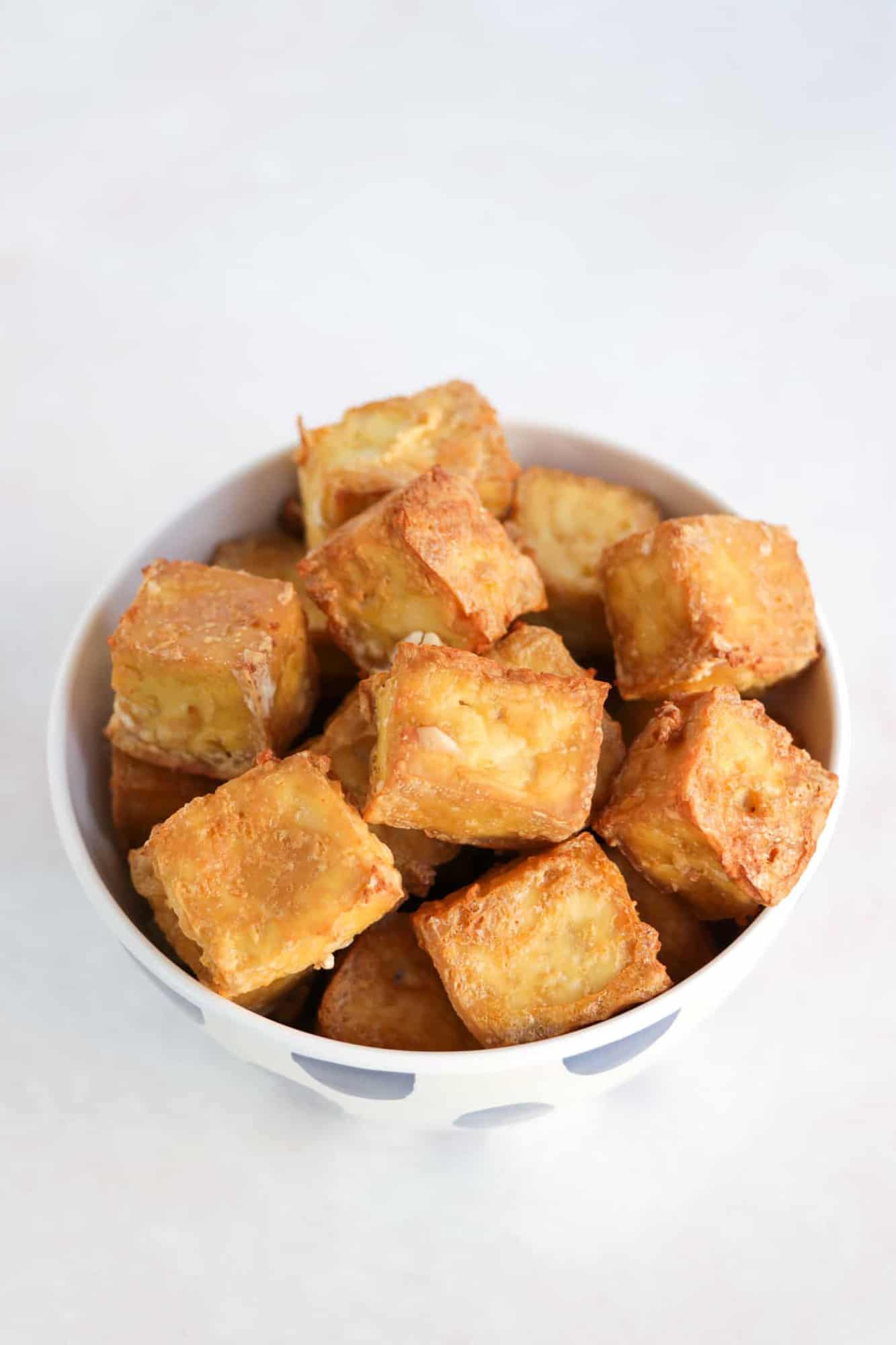 Crispy OvenBaked OilFree Tofu (Vegan) Three Little Chickpeas