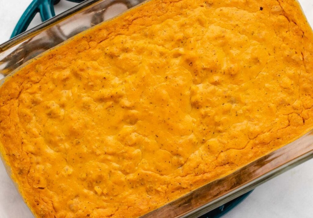 Buffalo Chickpea Dip (Vegan) Three Little Chickpeas