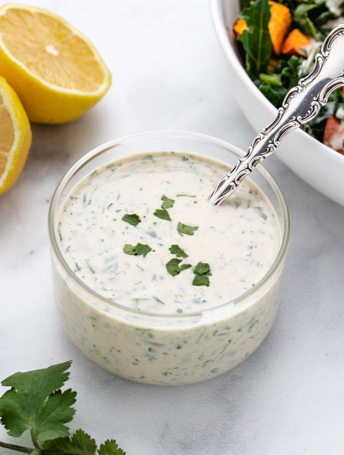Lemon Herb Tahini Three Little Chickpeas