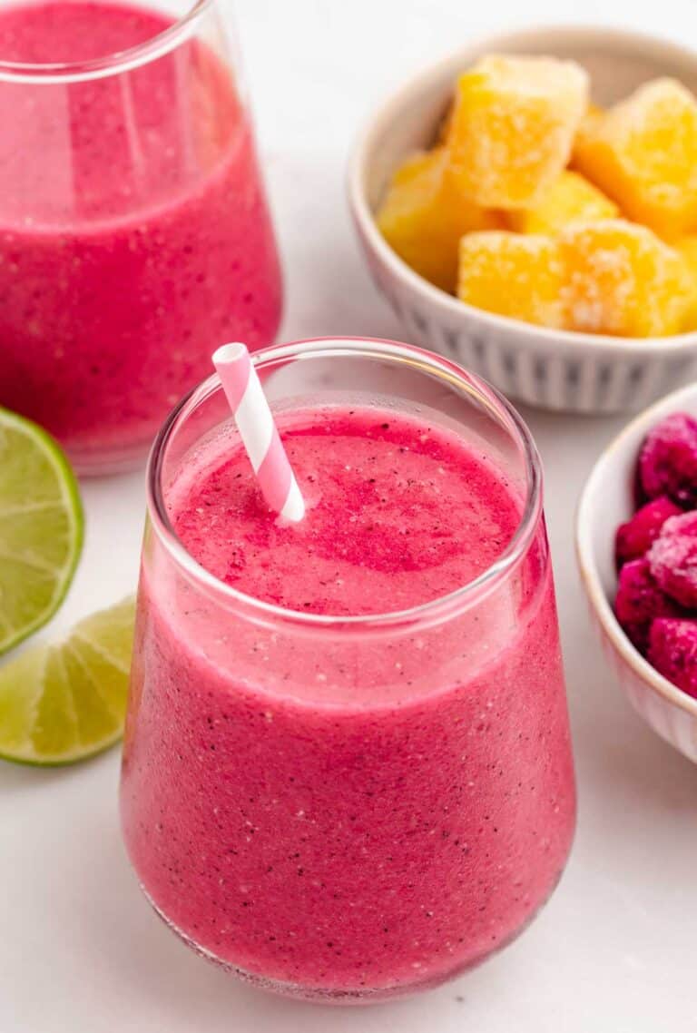 Mango Dragon Fruit Smoothie Three Little Chickpeas Mango Dragon Fruit Smoothie Three Little Chickpeas